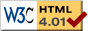 HTML 4.01 Complient!