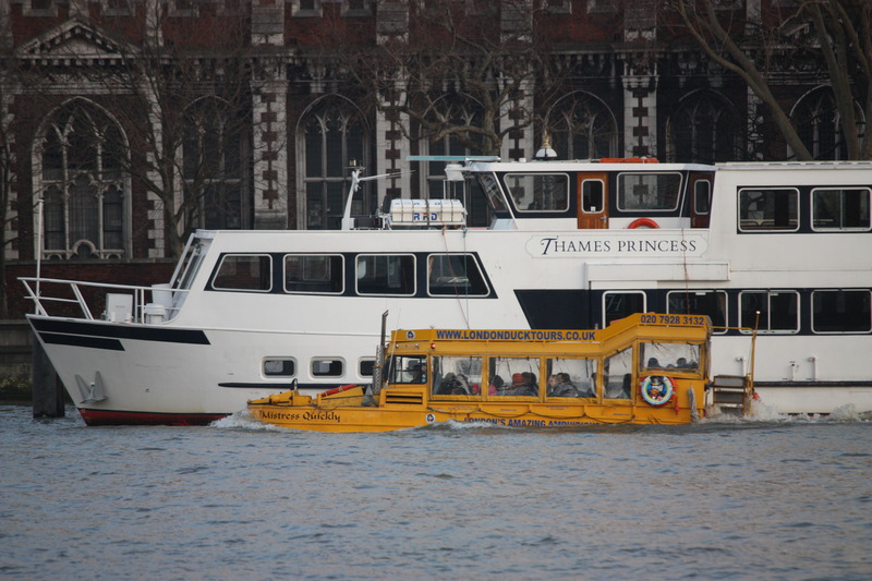 Duck Tour on the Thames