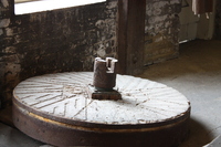 An old millstone