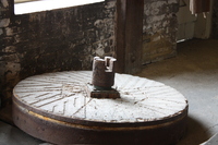 An old millstone