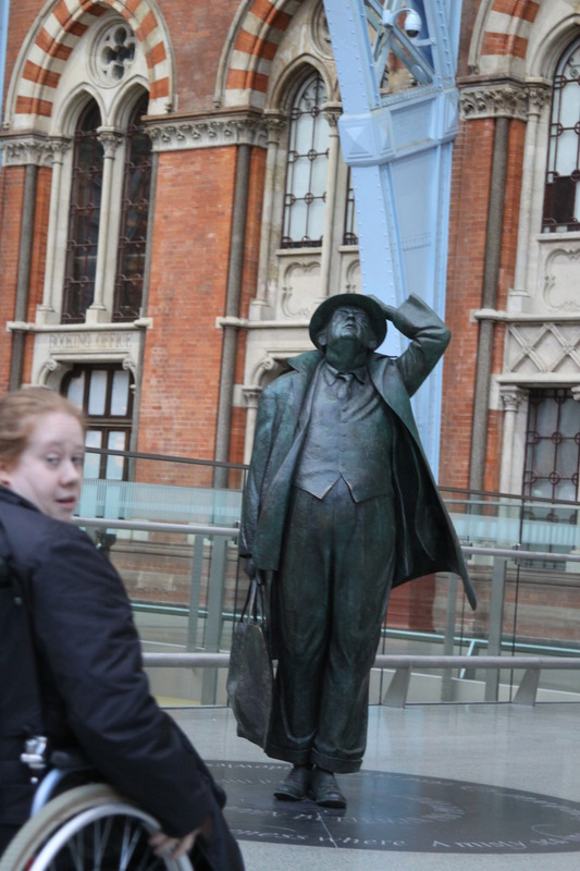 St Pancras Statue