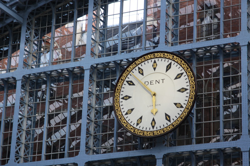 The St Pancras Station Clock