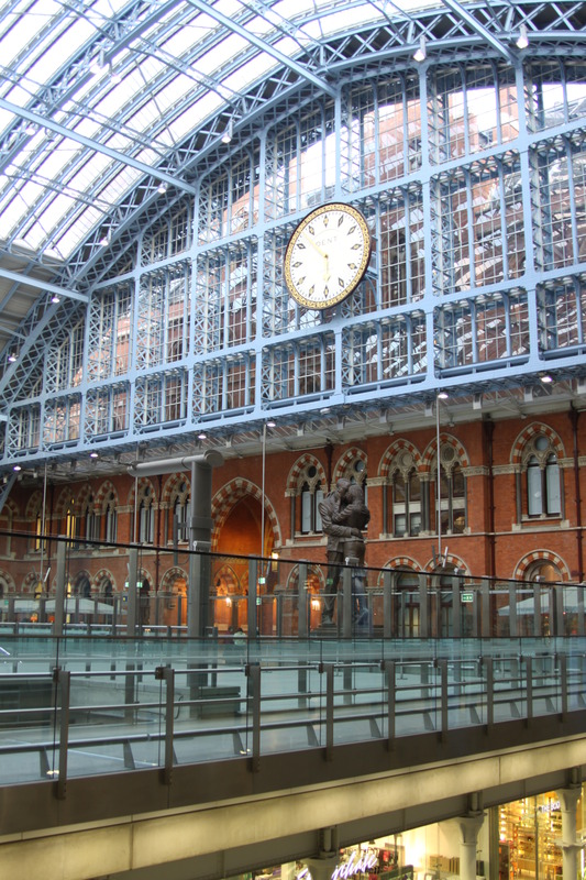 The St Pancras Station Clock