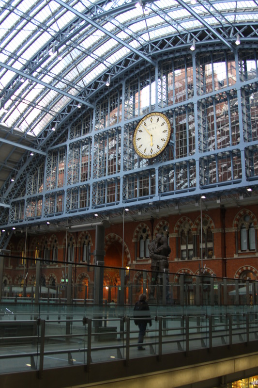 The St Pancras Station Clock