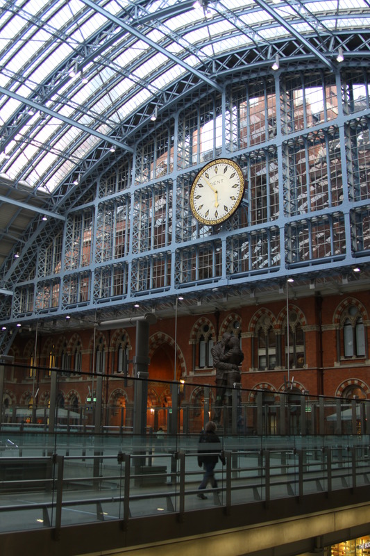 The St Pancras Station Clock