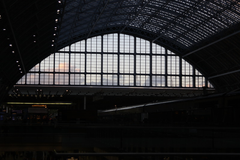 Clouds Through The Trainshed