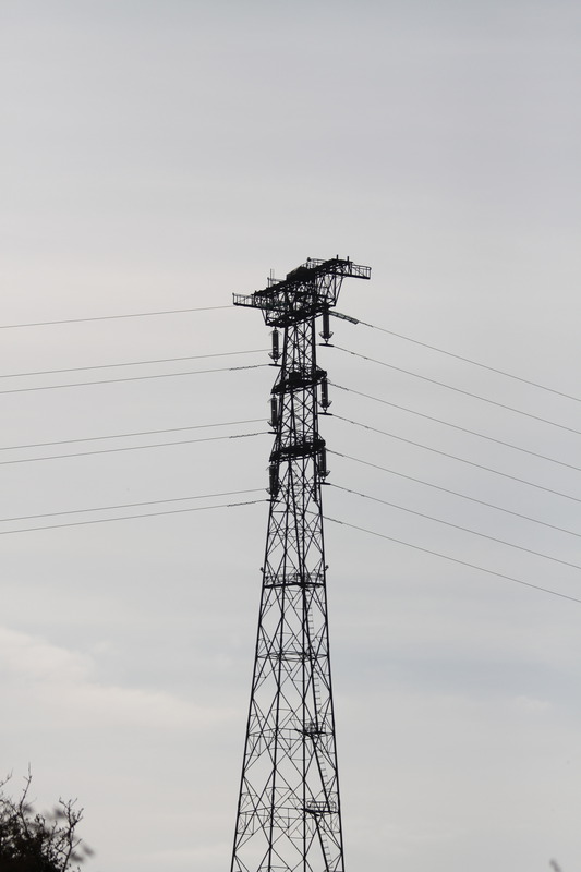 Pylon supporting the Severn crossing