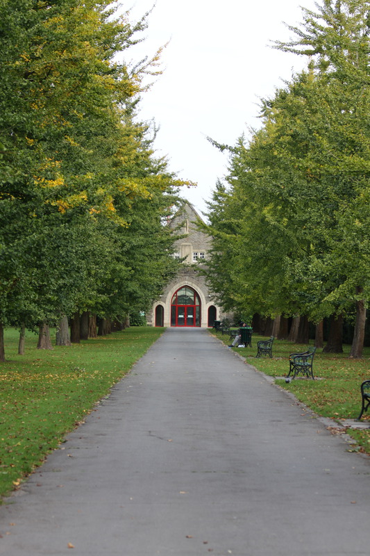 A church in Bute Park