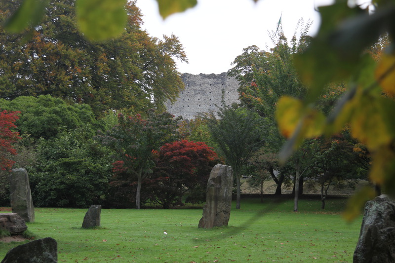 Standing stones in Bute Park