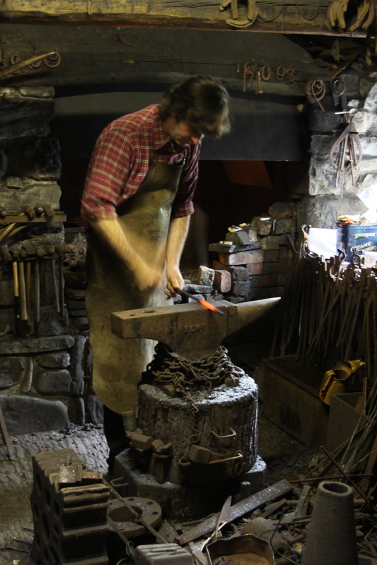 Blacksmith at St Fagans