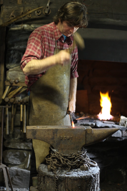 Blacksmith at St Fagans