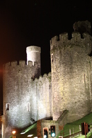 Conwy Castle at Night