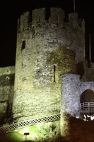 Conwy Castle at Night