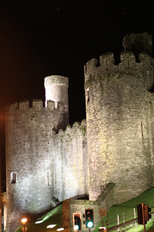 Conwy Castle at Night