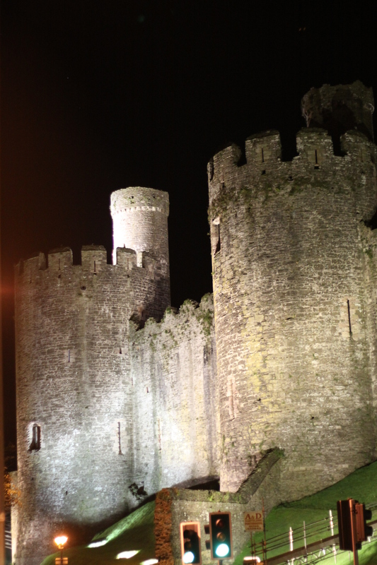 Conwy Castle at Night