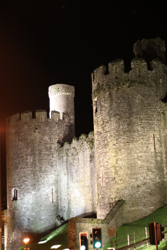 Conwy Castle at Night