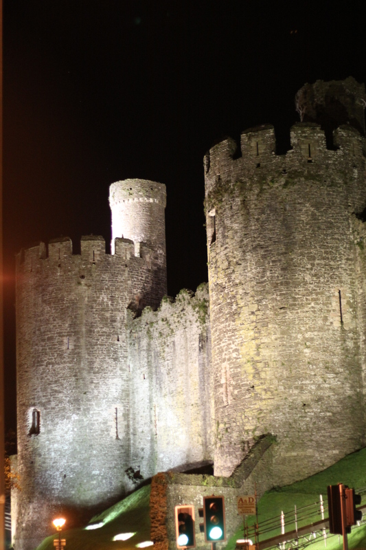 Conwy Castle at Night