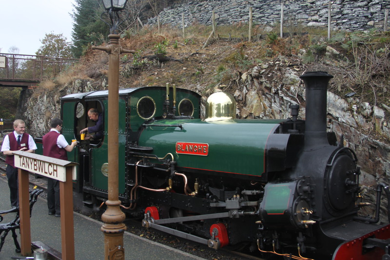 Passing Blanche at Tanybwlch
