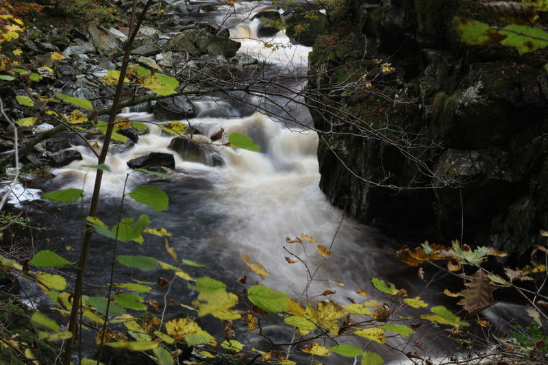 Conwy River near the falls