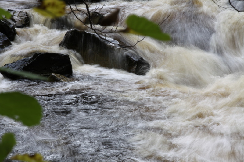 Conwy River near the falls