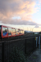 DLR into the sunset