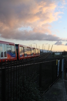 DLR into the sunset