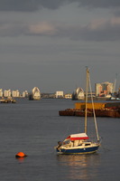 Sailboat on the Thames